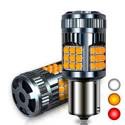 Auto Canbus 25W LED Turn Signal Lights T20 1156 1157 3156 3157 7440 7443 Car Brake Bulbs