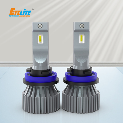 Fanless Super Bright Led Headlights H11 12V  4800LM Etclite I7FL