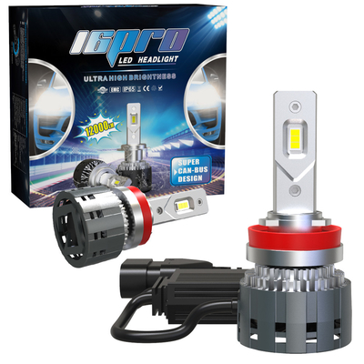 Car Led Headlight 6000K 80W 8000Lm H4 H7 H11 H1 H3 880 881 9005 9006 Car Headlight Bulbs For Auto