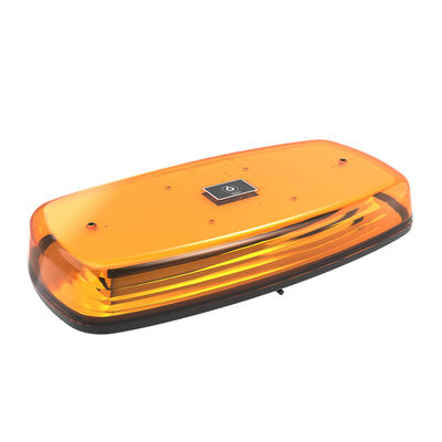Amber Emergency Ip67 38W LED Światło ostrzegawcze Policja Magnet Truck Light Bar Led Flashing Strobe